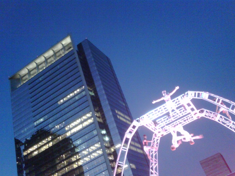 wise fools hanging around downtown