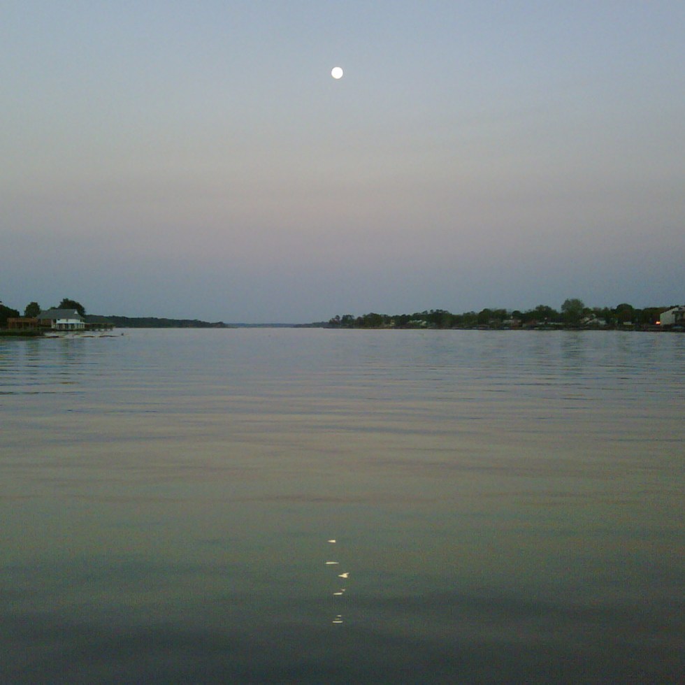 The Moon On Lake Conroe