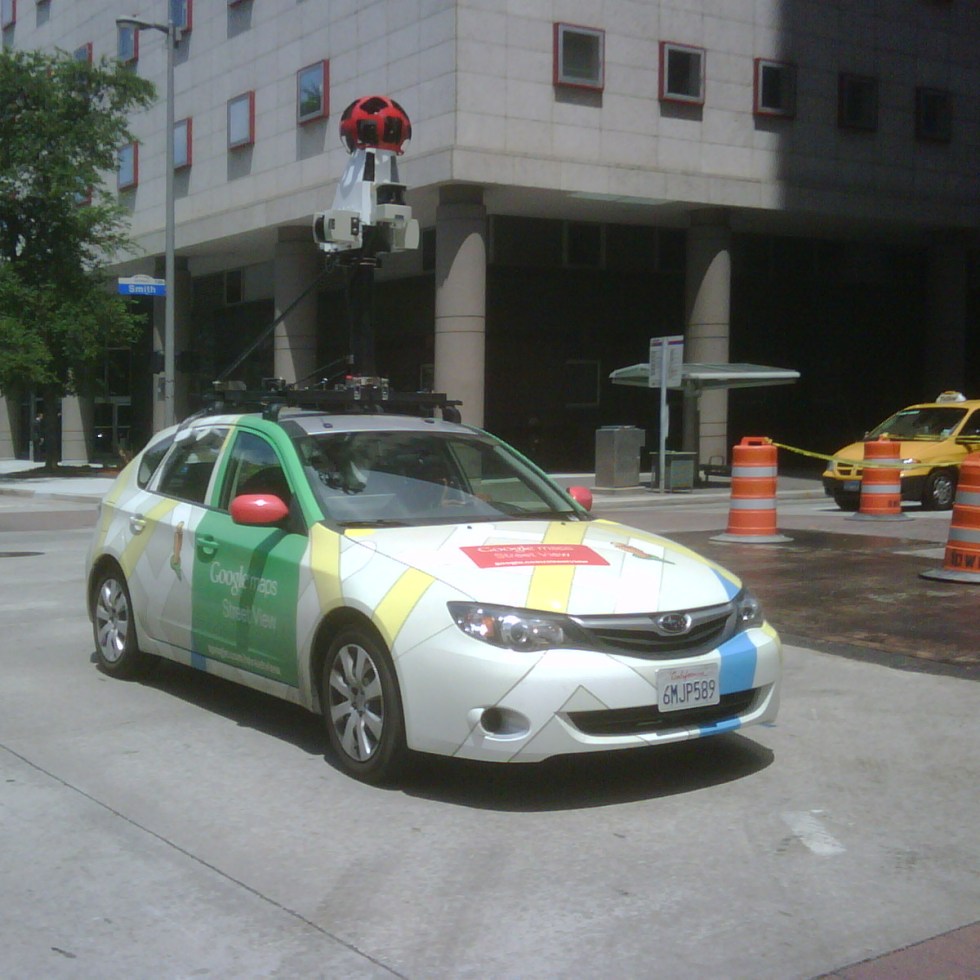 Google Streetview Camera Car