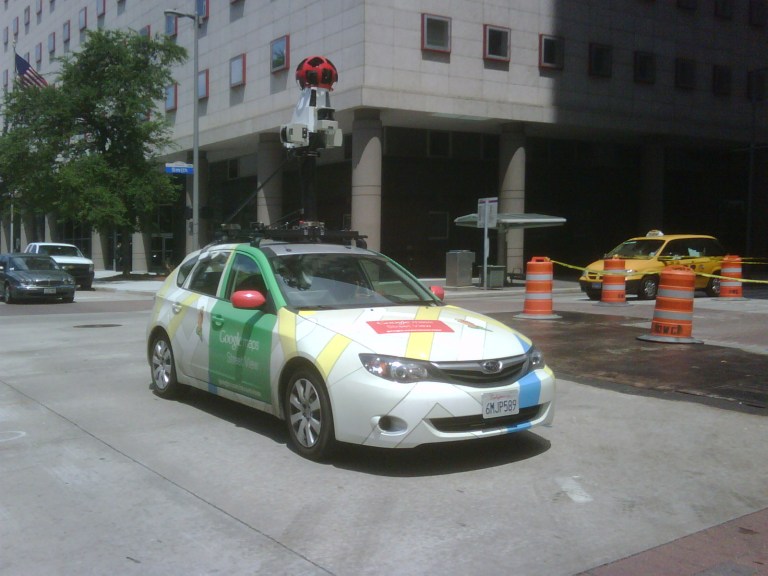 Google Streetview Camera Car