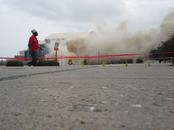 Ben Milam Houston Downtown Hotel Demolition 